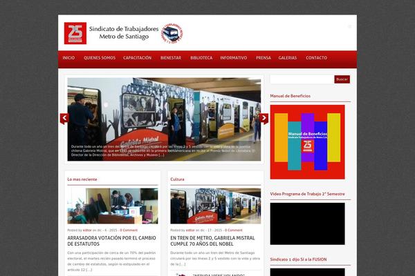 Canyon theme site design template sample