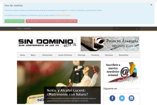 Site using Cookillian plugin