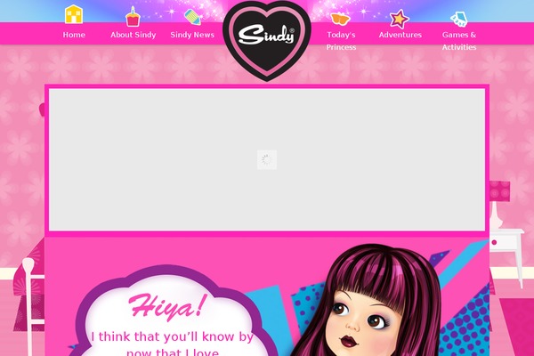 sindy.com site used Sindy