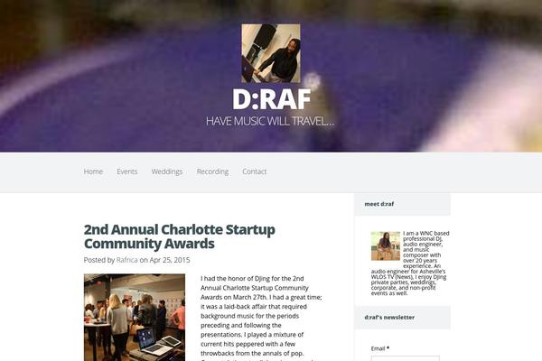 Harmony theme site design template sample