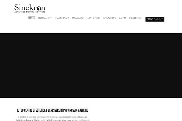 Avada theme site design template sample