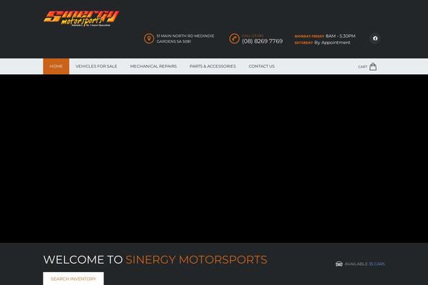 Motors theme site design template sample