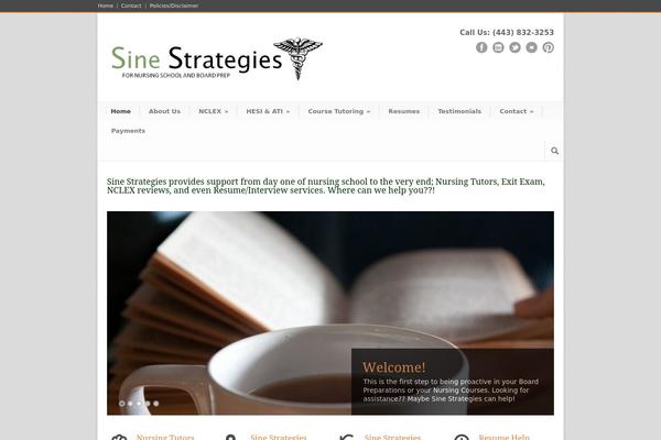 Modernize theme site design template sample