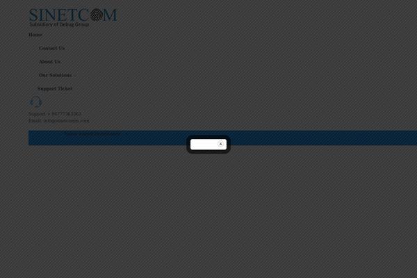 Electro-child theme site design template sample