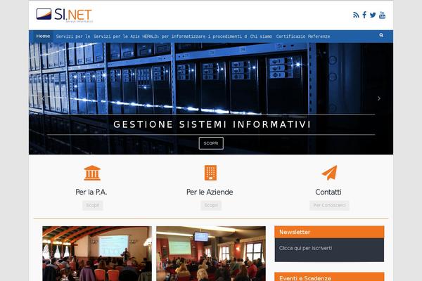 sinetinformatica.it site used Sassico-child