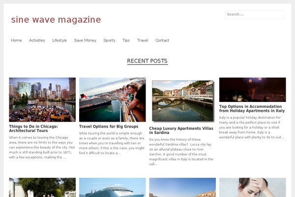 Bose theme site design template sample