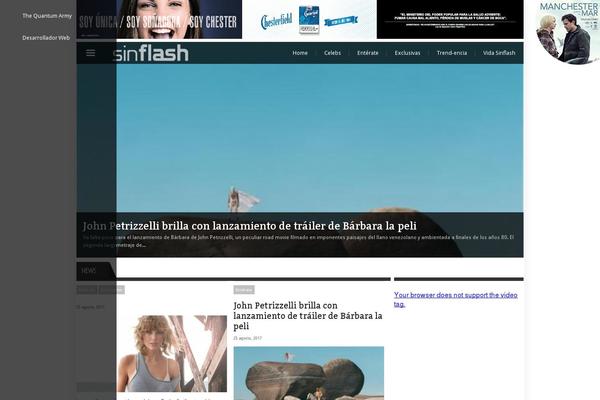 Extranews theme site design template sample