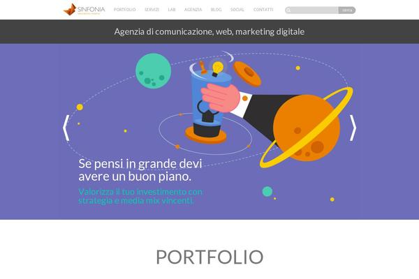 Site using Wordpress-social-stream plugin