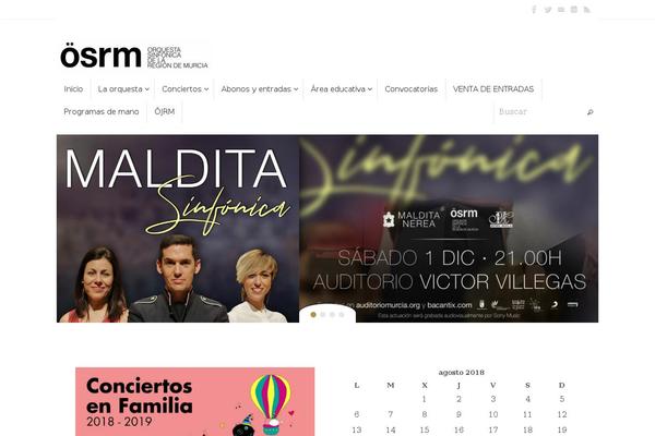 Tempera theme site design template sample