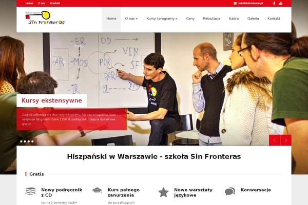King Power theme site design template sample