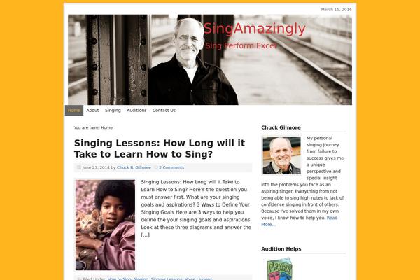 Prose theme site design template sample