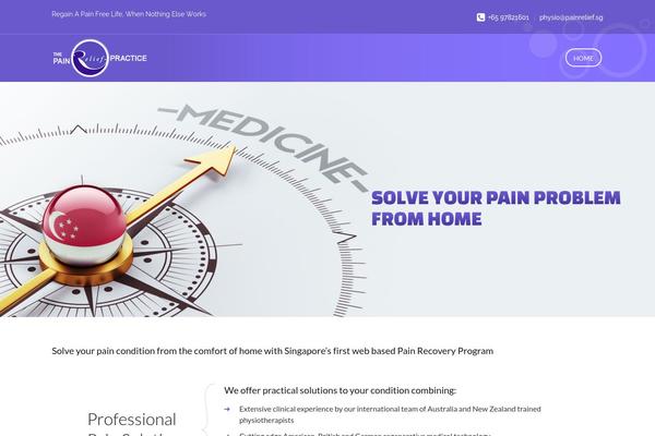 Spa Lab theme site design template sample