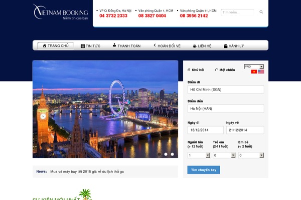 singaporeair.net.vn site used Airlines