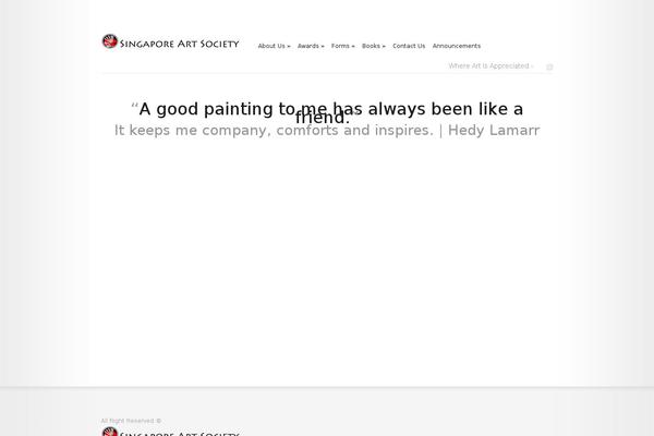 Modest theme site design template sample
