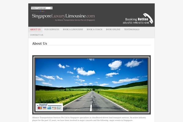 Fresh & Clean theme site design template sample