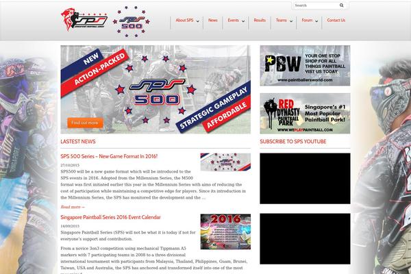 Dynamix theme site design template sample
