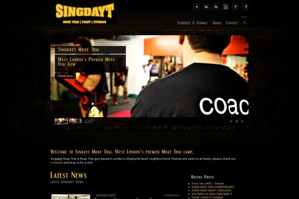 Prestige theme site design template sample