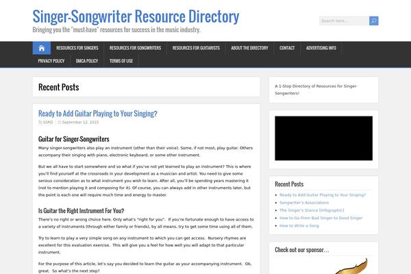 singersongwriterdirectory.com site used SongWriter