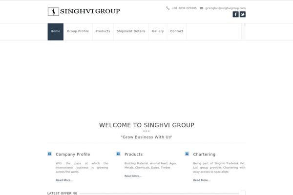 Nebraska theme site design template sample