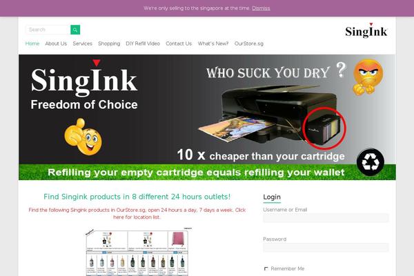 Spacious Pro theme site design template sample