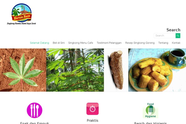 Spacious theme site design template sample
