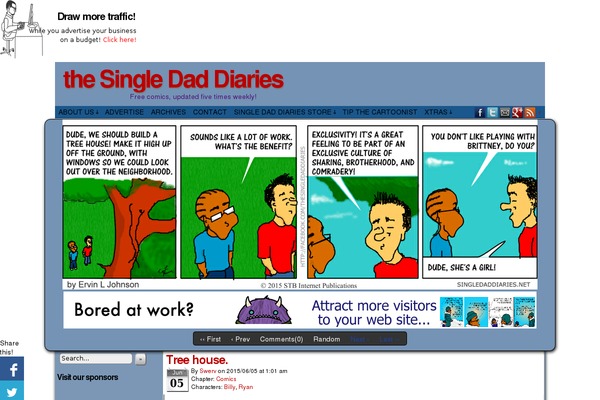Site using Comic Easel plugin
