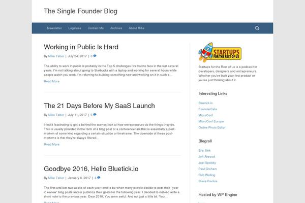 thesis2_1 theme websites examples