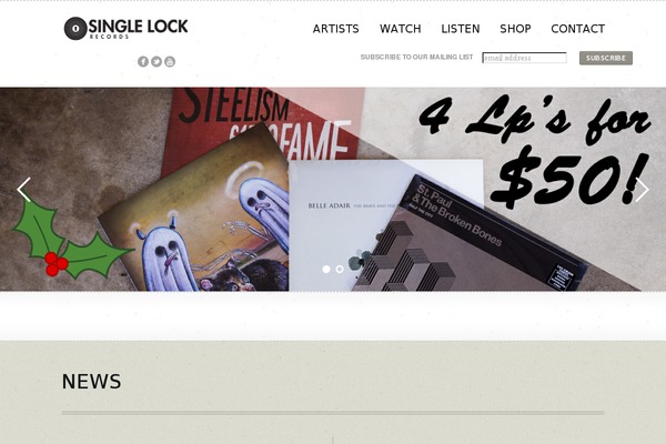 Soundstage theme site design template sample