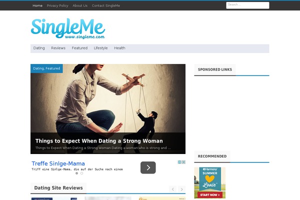 Journal theme site design template sample