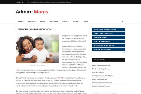 smartmoms theme websites examples