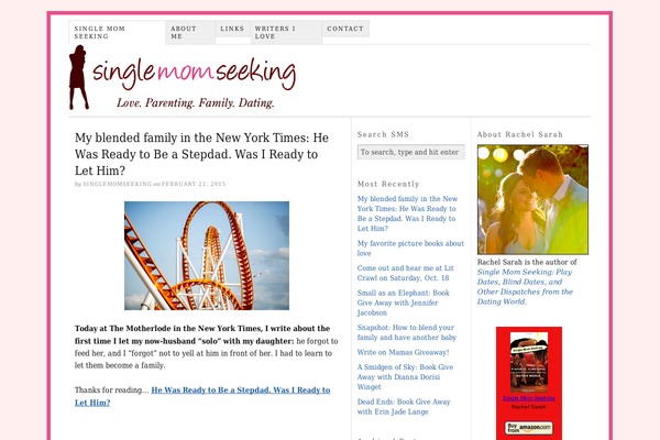 singlemommyhood.com site used Thesis 1.5.1