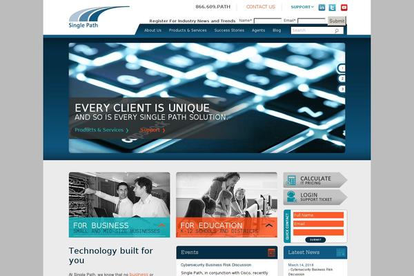 Site using Act-on plugin