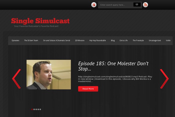 Destro theme site design template sample
