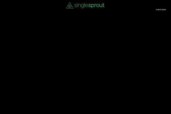 singlesprout.com site used Singlesprout