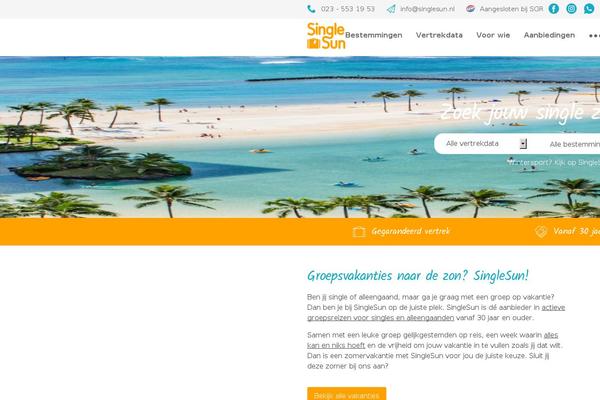 Jupiter Child theme site design template sample