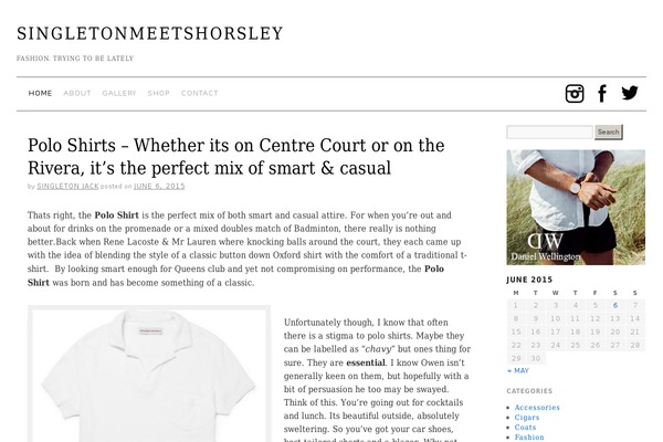 Brunelleschi theme site design template sample