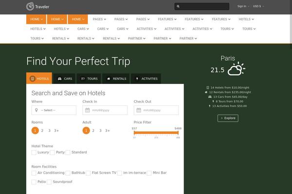 Site using All-in-One Event Calendar plugin