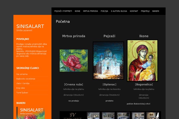 sinisalart.com site used Xenon