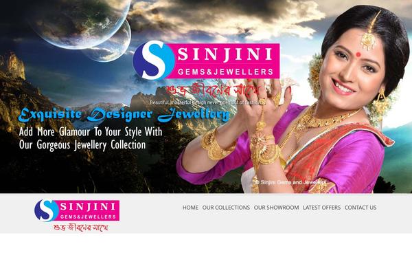 SKT White theme site design template sample