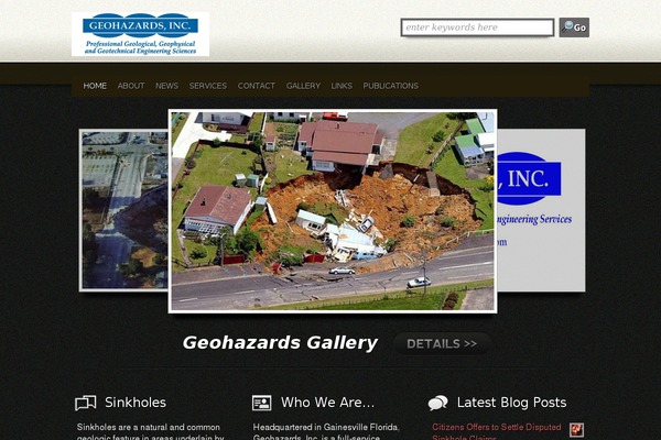 sinkholes.com site used Rotary