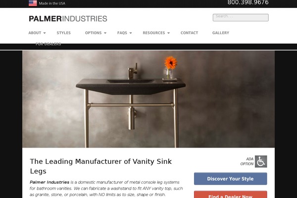 Site using WP Store Locator plugin