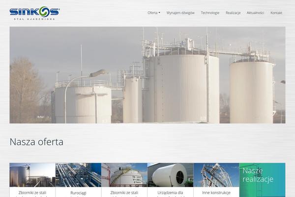 sinkos.pl site used Sinkos