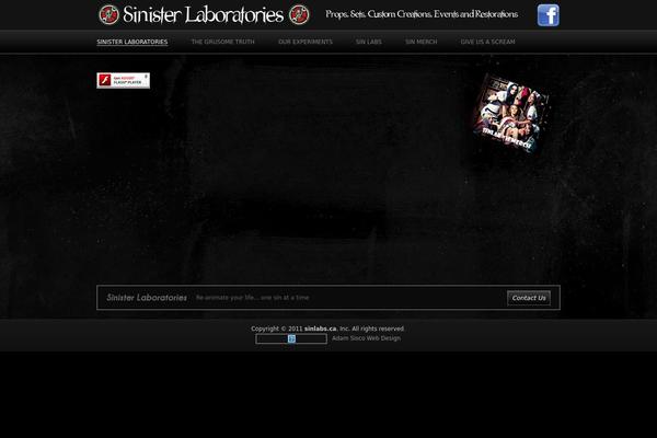 Discovery theme site design template sample