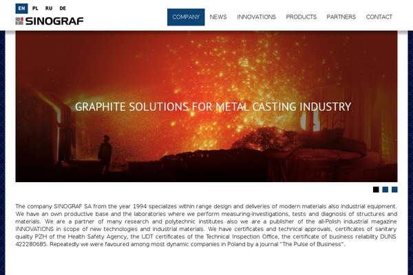 Roots theme site design template sample