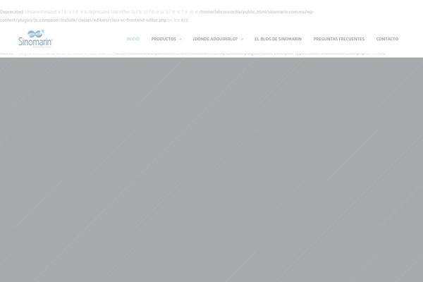 sinomarin.com.mx site used Ayro