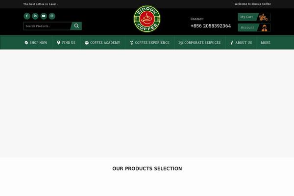 Site using Woocommerce Dropdown Cart plugin