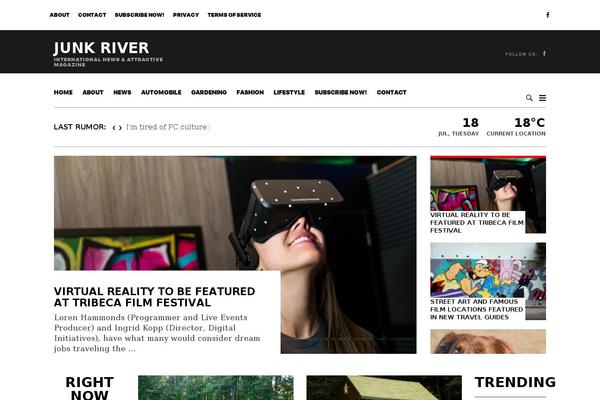 Tana theme site design template sample