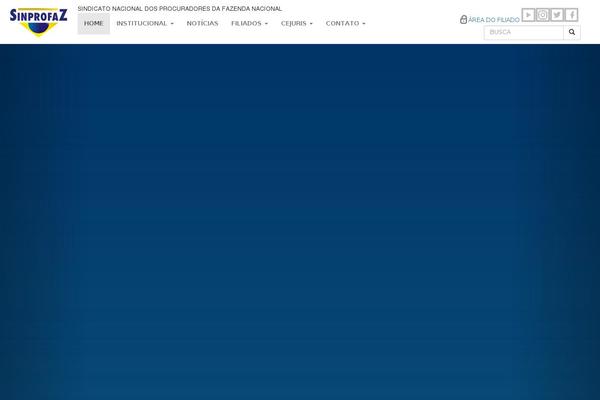 sinprofaz.org.br site used Sinprofaz
