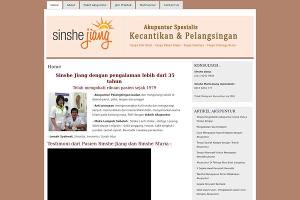 Misty Look theme site design template sample