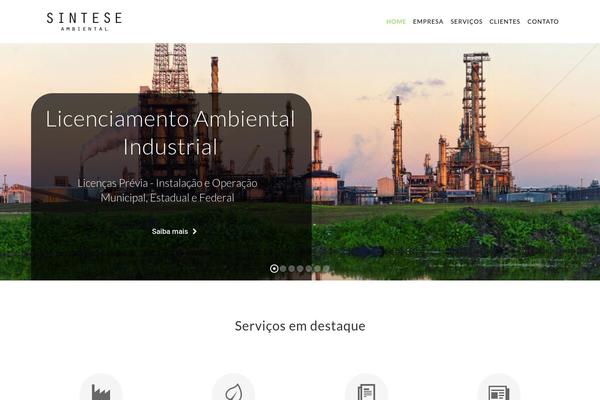 The-simple theme site design template sample